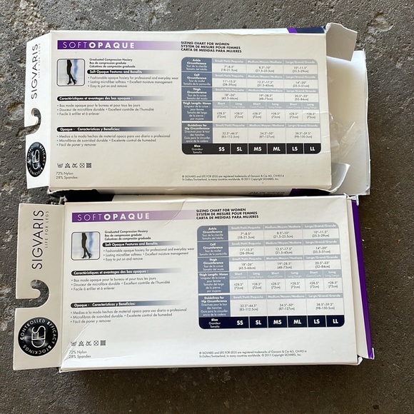 Sigvaris full hose 20-30mmHg - Picture 7 of 10